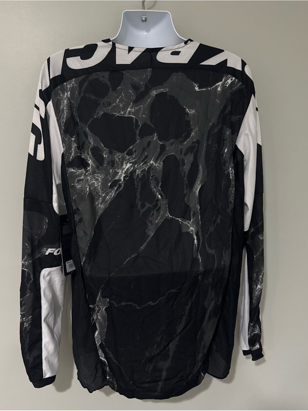 Fox Black White Red Motocross Jersey - Picture 7 of 7